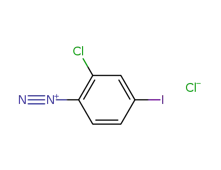 Molecular Structure of 1608997-54-1 (C<sub>6</sub>H<sub>3</sub>ClIN<sub>2</sub><sup>(1+)</sup>*Cl<sup>(1-)</sup>)