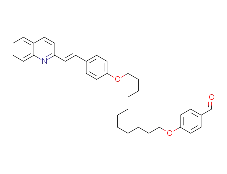 (E)-4-{11-[4-(2-quinolin-2-ylvinyl)phenoxy]undecyloxy}benzaldehyde