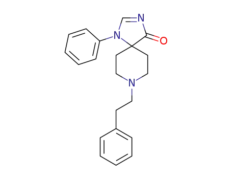 1-(2-phenylethyl)-4,4-(2-phenyl-2,4-diaza-4-oxo-cyclopentane)piperidine