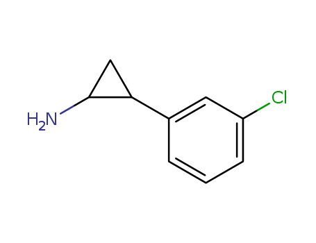 Cyclopropanamine,2-(3-chlorophenyl)-(61114-40-7)