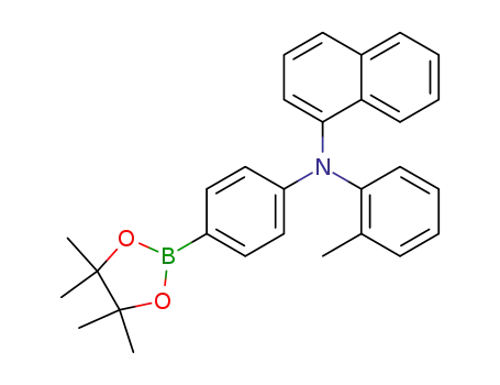 N-(4-(4,4,5,5-tetramethyl-1,3,2-dioxaborolan-2-yl)phenyl)-N-(o-tolyl)naphthalen-1-amine