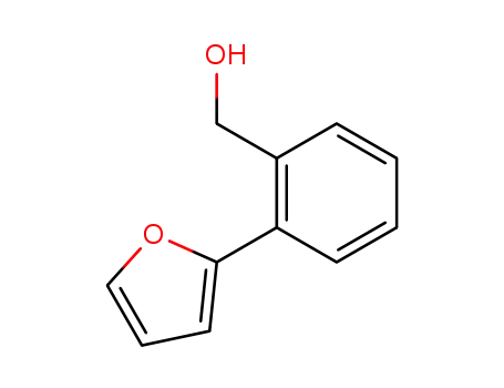 Molecular Structure of 139697-88-4 ([2-(2-FURYL)PHENYL]METHANOL)