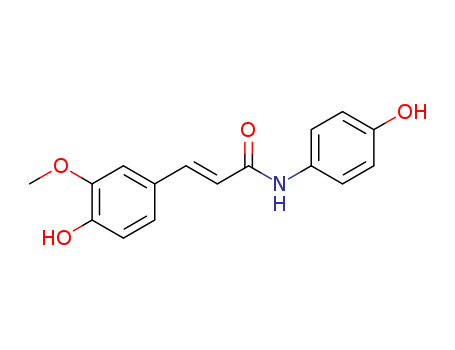 (2E)-3-(4-HYDROXY-3-METHOXYPHENYL)- N-(4-HYDROXYPHENYL)-2-PROPENAMIDE