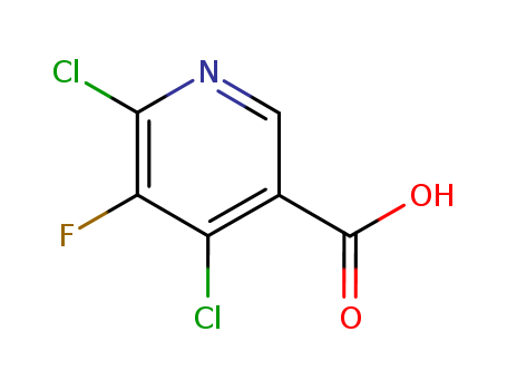 3-Pyridinecarboxylic acid, 4,6-dichloro-5-fluoro-