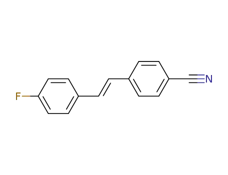 Molecular Structure of 58623-88-4 (4-[2-(4-fluorophenyl)vinyl]benzonitrile)