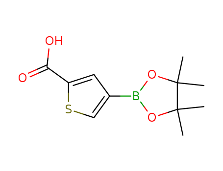 2-Thiophenecarboxylic acid, 4-(4,4,5,5-tetramethyl-1,3,2-dioxaborolan-2-yl)-