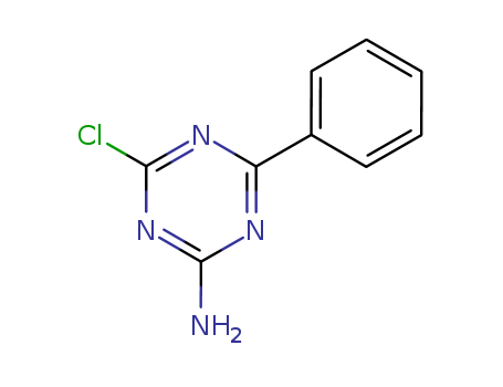1,3,5-Triazin-2-amine,4-chloro-6-phenyl-