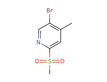5-broMo-4-Methyl-2-(Methylsulfonyl)pyridine