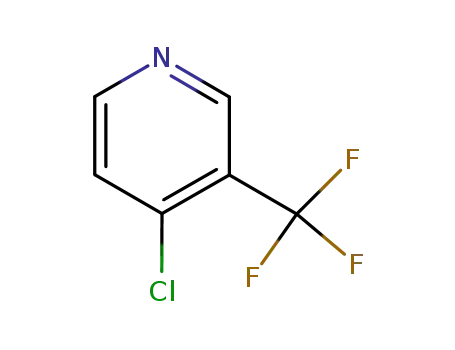 Molecular Structure of 387824-63-7 (4-CHLORO-3-TRIFLUOROMETHYLPYRIDINE)