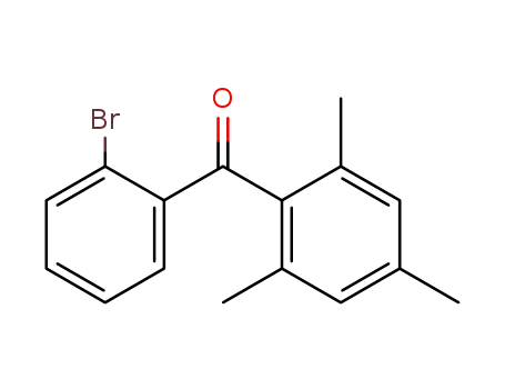 Molecular Structure of 6279-93-2 ((2-bromophenyl)(2,4,6-trimethylphenyl)methanone)