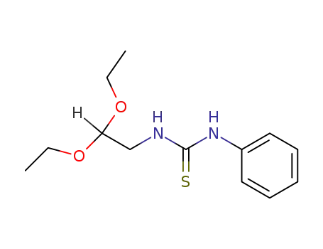 Molecular Structure of 25373-43-7 (1-(2,2-diethoxyethyl)-3-phenylthiourea)
