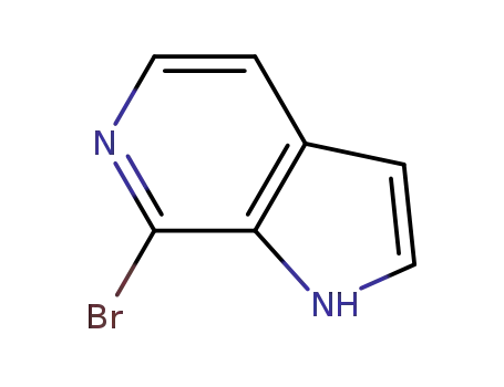 Molecular Structure of 165669-35-2 (7-BROMO-1H-PYRROLO[2,3-C]PYRIDINE)