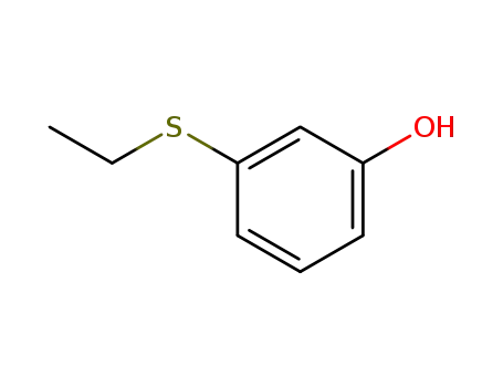 Molecular Structure of 1074-44-8 (Phenol, 3-(ethylthio)-)