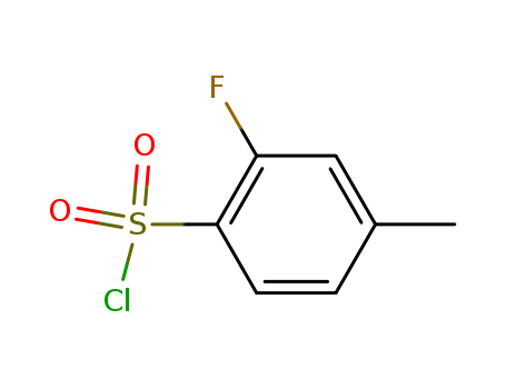 Benzenesulfonylchloride, 2-fluoro-4-methyl-