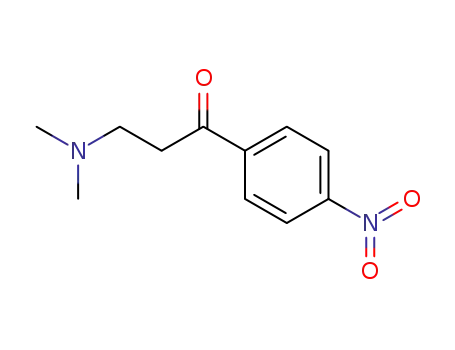Molecular Structure of 2138-40-1 (3-(dimethylamino)-1-(4-nitrophenyl)propan-1-one)
