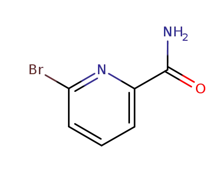 Molecular Structure of 25194-52-9 (6-Bromopyridine-2-carboxamide 98%)