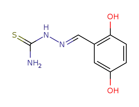 Hydrazinecarbothioamide, 2-[(2,5-dihydroxyphenyl)methylene]-