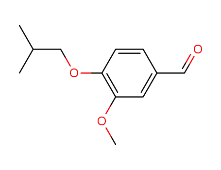 Molecular Structure of 66488-79-7 (4-ISOBUTOXY-3-METHOXYBENZALDEHYDE)