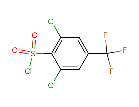 2,6-dichloro-4-(trifluoromethyl)benzenesulfonyl chloride  CAS NO.175205-76-2