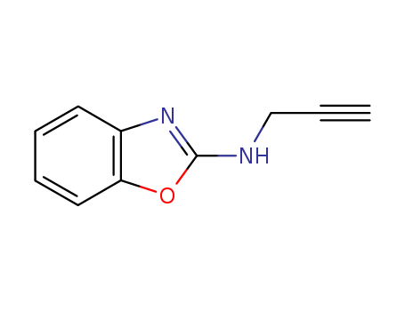 85902-42-7,Substituted benzoxazole,2-Benzoxazolamine,N-2-propynyl- (9CI); N-2-Propynyl-2-benzoxazolamine;N-Prop-2-ynyl-1,3-benzoxazol-2-amine