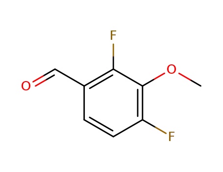 Molecular Structure of 870837-66-4 (2,4-DIFLUORO-3-METHOXYBENZALDEHYDE)