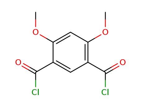 Molecular Structure of 7169-14-4 (1,3-Benzenedicarbonyl dichloride, 4,6-dimethoxy-)