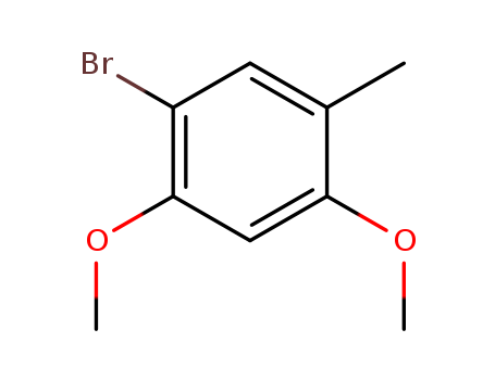 Benzene,1-bromo-2,4-dimethoxy-5-methyl- cas  19345-87-0