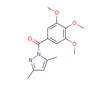 Pyrazole, 3,5-dimethyl-1-(3,4,5-trimethoxybenzoyl)-