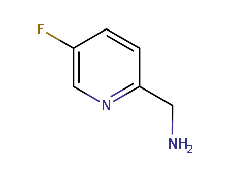 Molecular Structure of 561297-96-9 (2-Pyridinemethanamine,5-fluoro-(9CI))