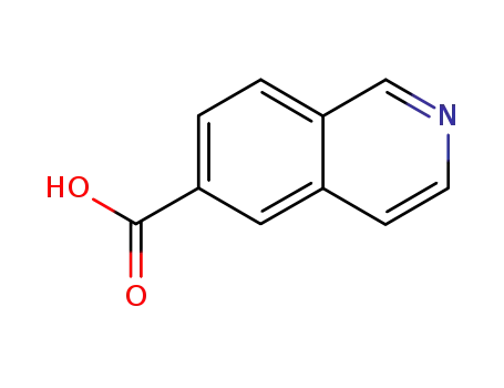 Molecular Structure of 106778-43-2 (6-isoquinolinecarboxylic acid)