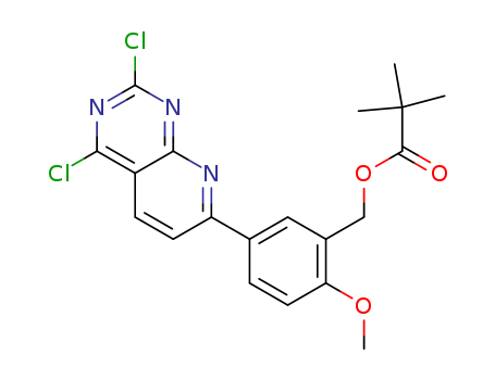 Propanoic Acid, 2,2-DiMethyl-, [5-(2,4-Dichloropyrido[2,3-D]PyriMidin-7-Yl)-2-Methoxyphenyl]Methyl Ester