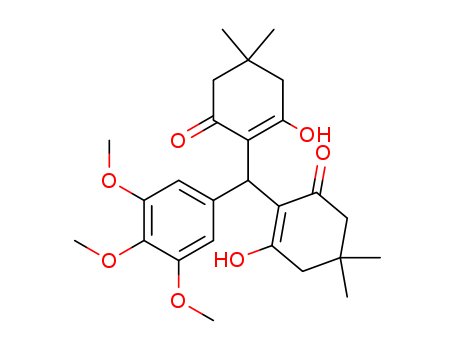 2-Cyclohexen-1-one,  2,2'-[(3,4,5-trimethoxyphenyl)methylene]bis[3-hydroxy-5,5-dimethyl-