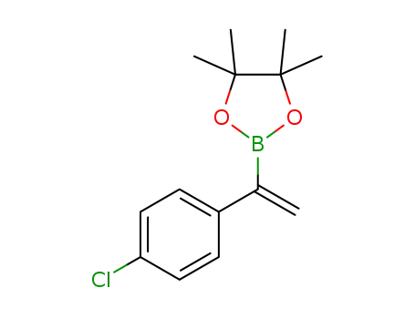 Molecular Structure of 850567-54-3 (1-(4-CHLOROPHENYL)VINYLBORONIC ACID, PINACOL ESTER)
