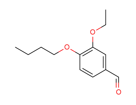 Molecular Structure of 93567-90-9 (4-butoxy-3-ethoxy-benzaldehyde)