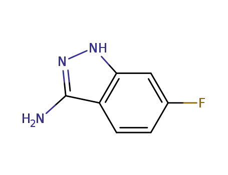 Molecular Structure of 404827-75-4 (6-FLUORO-1H-INDAZOL-3-YLAMINE)