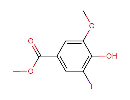 4-HYDROXY-3-IODO-5-METHOXYBENZOIC ACID METHYL ESTERCAS