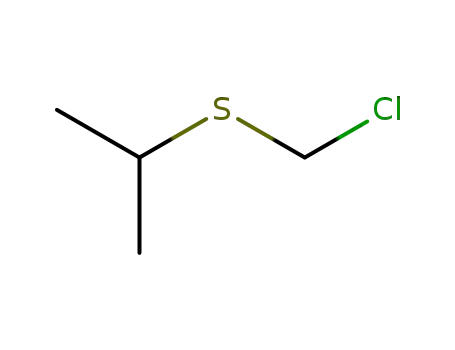 Molecular Structure of 18267-19-1 (Propane, 2-[(chloromethyl)thio]-)