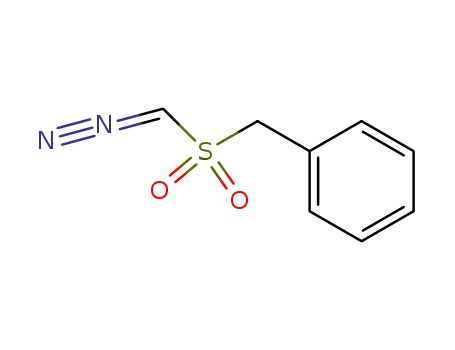 Molecular Structure of 1588-80-3 (Benzene, [[(diazomethyl)sulfonyl]methyl]-)