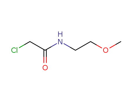 Molecular Structure of 10263-66-8 (Acetamide,2-chloro-N-(2-methoxyethyl)-)