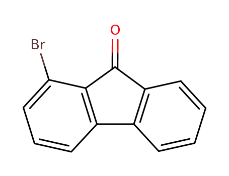 Molecular Structure of 36804-63-4 (1-broMo-9h-fluoren-9-one)
