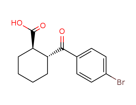 trans-2-(4-Bromobenzoyl)-1-cyclohexanecarboxylic acid, 98%