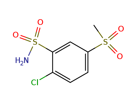 2-CHLORO-5-METHANESULFONYL-BENZENESULFONAMIDE