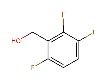 Molecular Structure of 114152-19-1 (2,3,6-TRIFLUOROBENZYL ALCOHOL)
