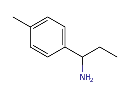 Molecular Structure of 174636-87-4 (1-P-TOLYL-PROPYLAMINE)