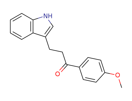 1-Propanone, 3-(1H-indol-3-yl)-1-(4-methoxyphenyl)-