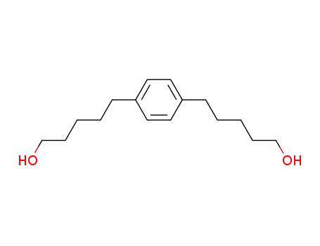 Molecular Structure of 46926-44-7 (1,4-Benzenedipentanol)