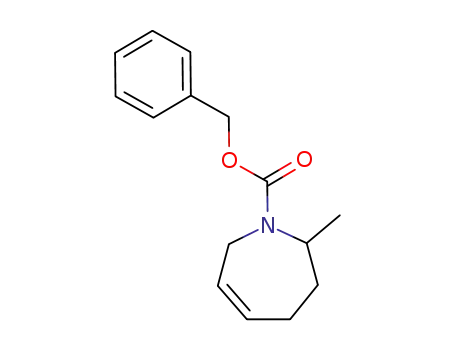 Molecular Structure of 362509-57-7 (BENZYL 2-METHYL-2,3,4,7-TETRAHYDRO-1H-AZEPINE-1-CARBOXYLATE)