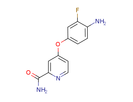 4-(4-Amino-3-fluorophenoxy)pyridine-2-carboxamid
