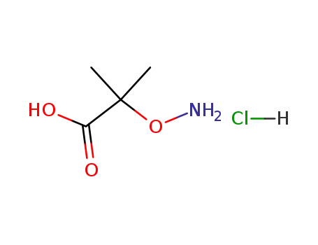 Molecular Structure of 89766-91-6 (1-Carboxy-1-methylethoxyammonium chloride)