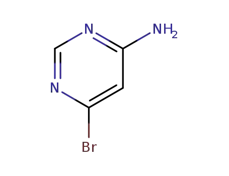 Molecular Structure of 1159818-57-1 (6-broMopyriMidin-4-aMine)